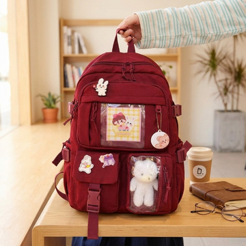 Cute Women Canvas Backpack