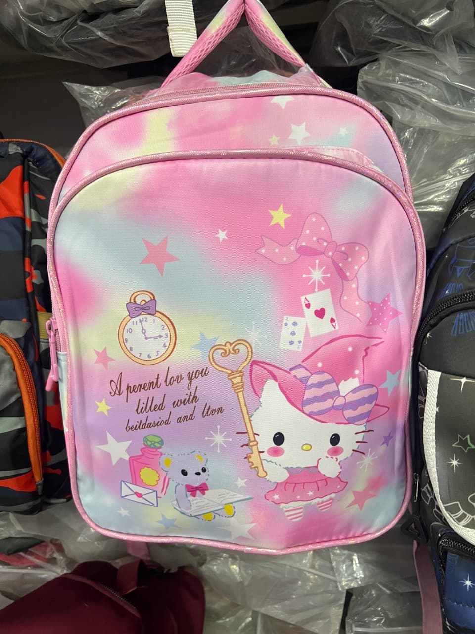 Hello Kitty Pink School Bag