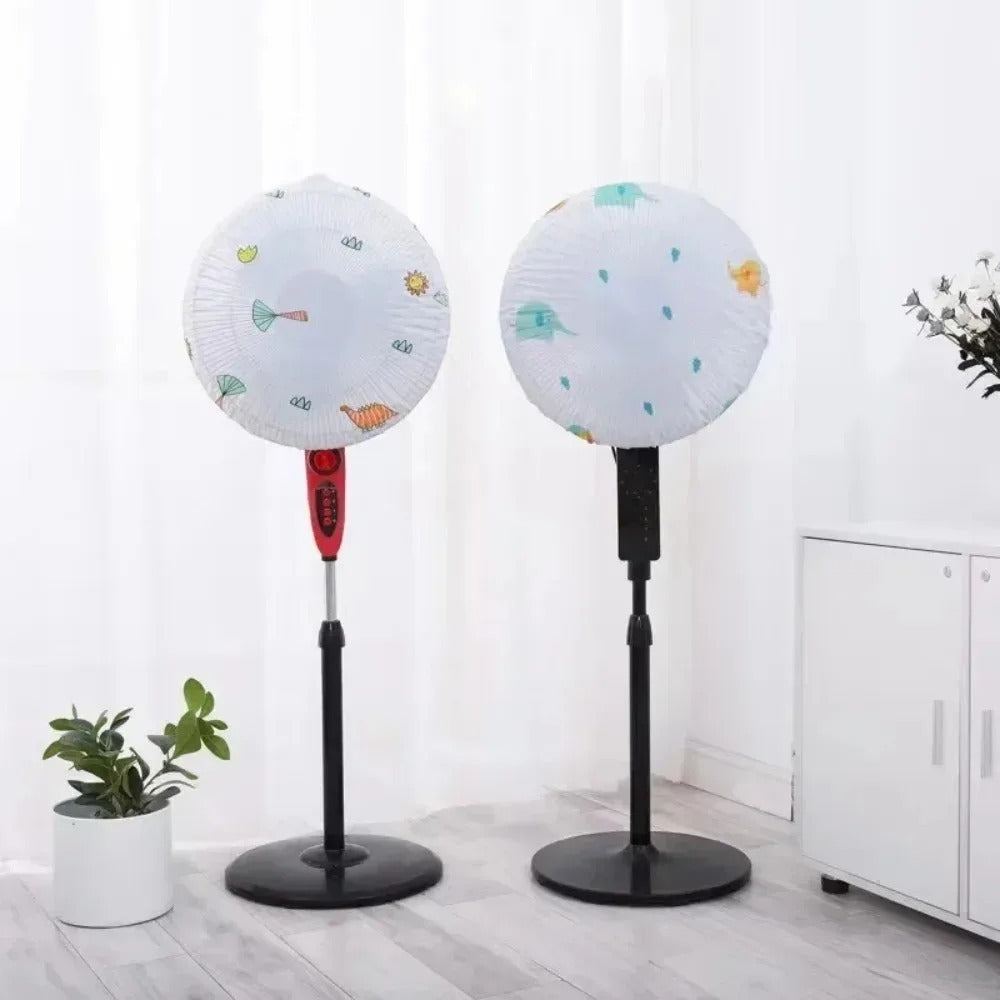 Cartoon Electric Fan Dust Cover