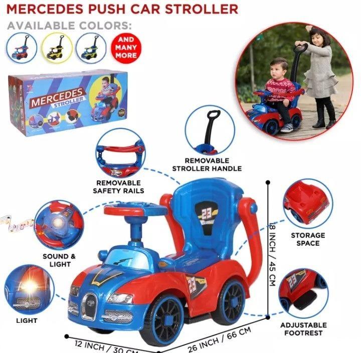 Kids Stroller Car | Safe & Fun Ride-On Push Car