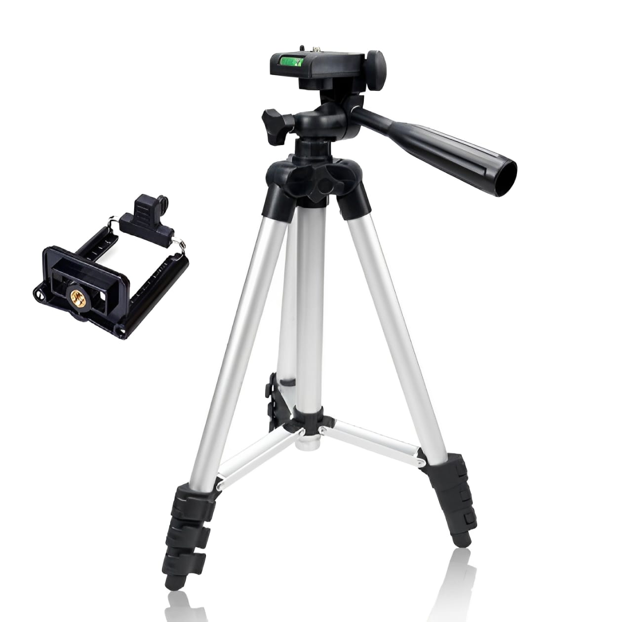 3.5 Feet Adjustable Tripod Stand for Mobile Phones & Cameras – Model 3110