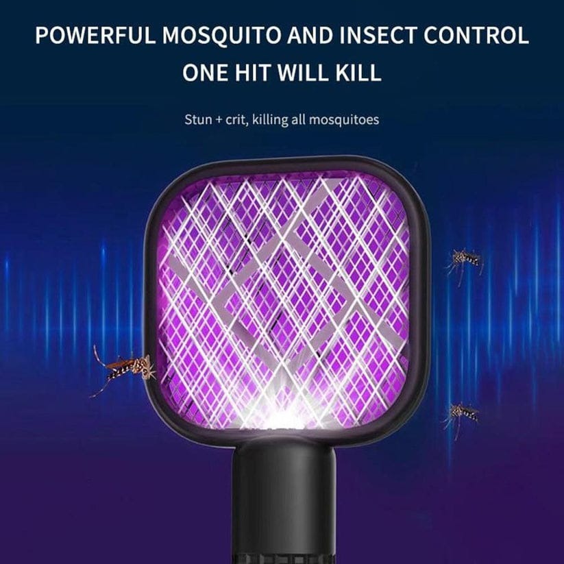 Electric Mini USB Mosquito Killer Racquet Lamp – Wireless Insect Catcher