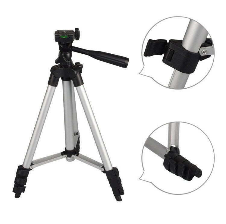 3.5 Feet Adjustable Tripod Stand for Mobile Phones & Cameras – Model 3110 - NextGenTrend Store