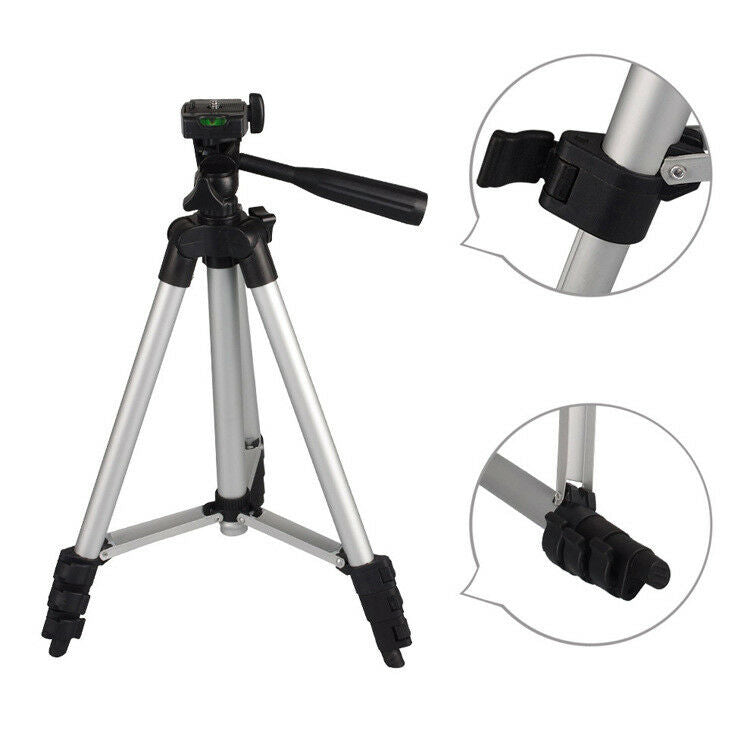 3.5 Feet Adjustable Tripod Stand for Mobile Phones & Cameras – Model 3110