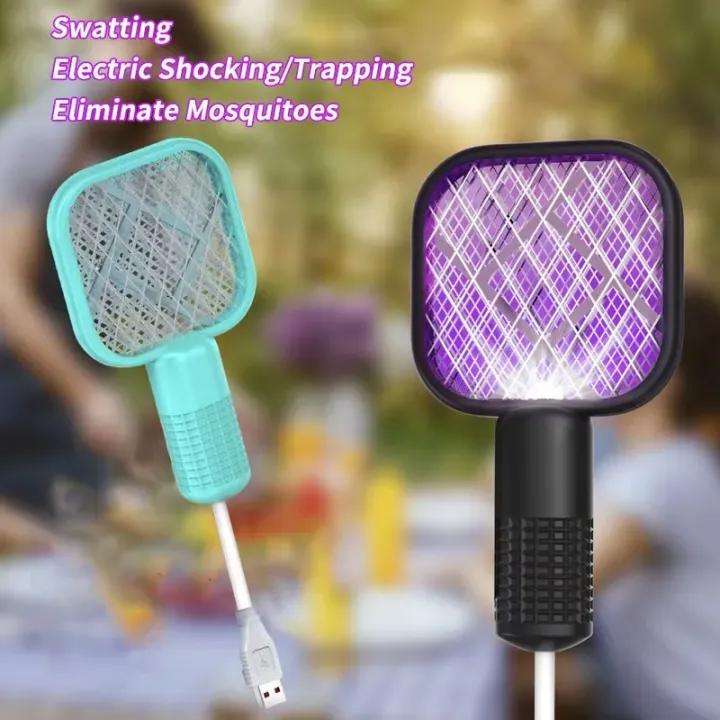 Electric Mini USB Mosquito Killer Racquet Lamp – Wireless Insect Catcher