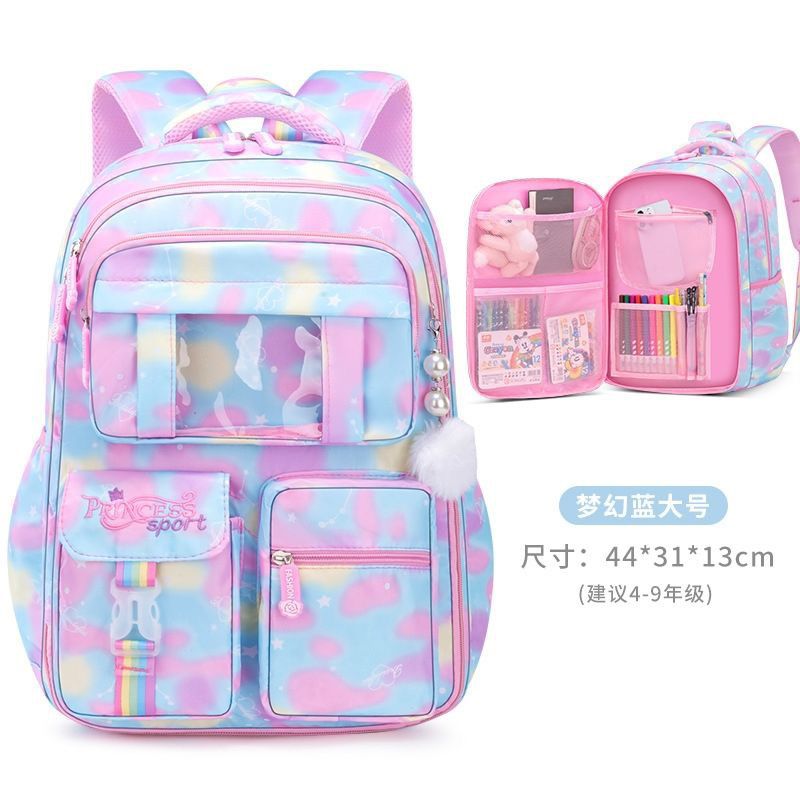 Daily Use Blue School Backpack