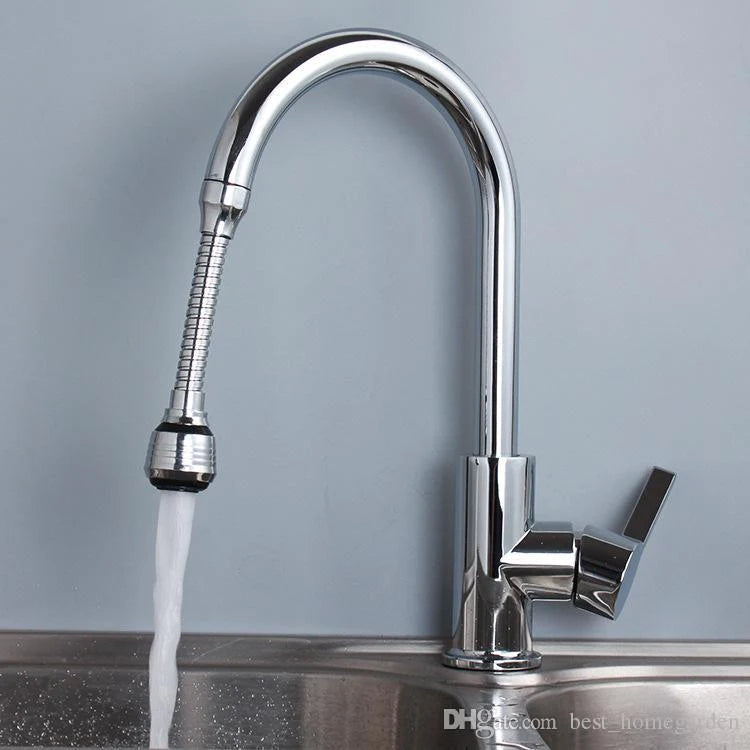 Turbo Flex 360 Flexible Faucet Sprayer – Rotating Kitchen Sink Water Saving Tap Nozzle