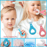 Soft silicone baby finger toothbrush for infant oral care and gentle gum cleaning
