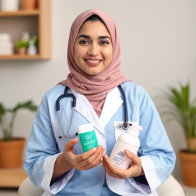 Satisfied customer smiling after buying baby care products from a trusted mothers and baby online store.