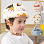 Soft baby safety helmet anti fall head protection for crawling and walking babies
