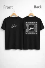 Men wearing a classic black cotton T-shirt – minimalist casual men’s fashion tee