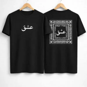 Men wearing a classic black cotton T-shirt – minimalist casual men’s fashion tee