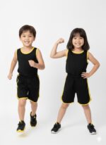 kids track suit comfortable cotton sportswear set for boys and girls breathable children tracksuit outfit
