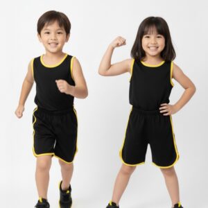 kids track suit comfortable cotton sportswear set for boys and girls breathable children tracksuit outfit