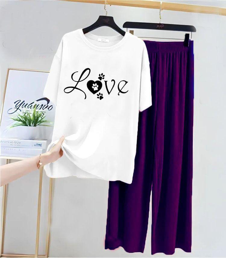 Girls comfortable night suit set featuring soft fabric sleepwear for women, stylish ladies nightwear ideal for relaxing and bedtime comfort.